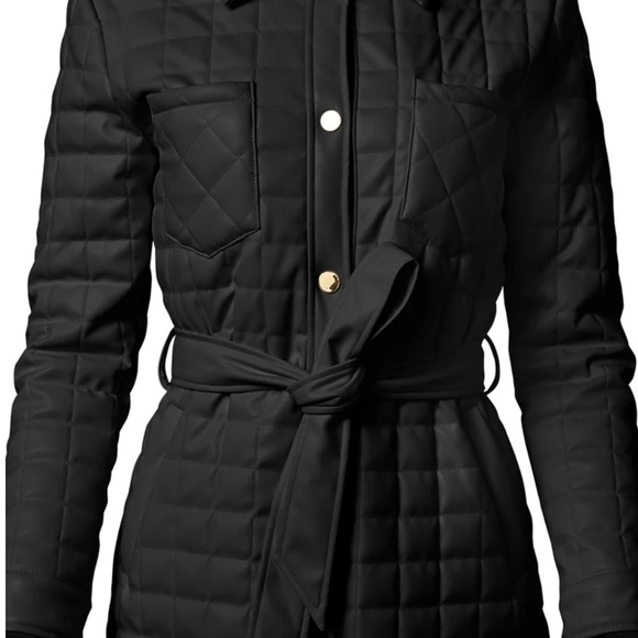 NEW! VENUS Faux-Leather Jacket Shacket – Stylish & Versatile – NWOT - Picture 6 of 6